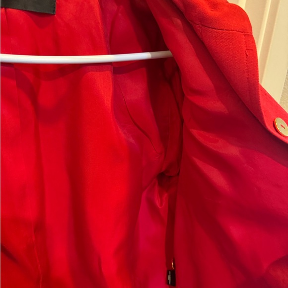 Linda Allard  for Ellen Tracy Vintage Red Jacket - Picture 10 of 14